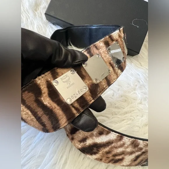 NWOT MCM Calf Ponyhair Shoulder strap Replacement - Picture 3 of 7